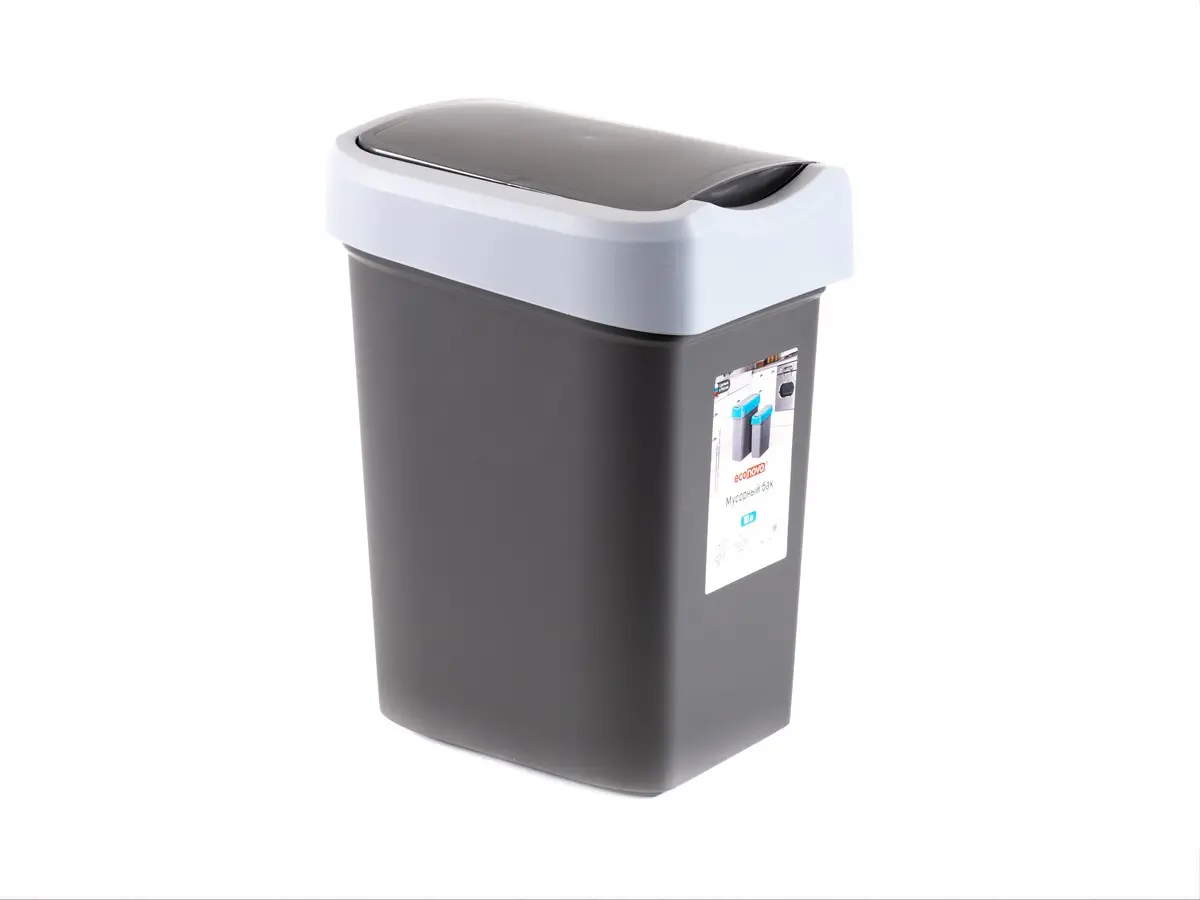 ВЕДРО (КОНТЕЙНЕР) ДЛЯ МУСОРА пластмассовое "Smart Bin" 10 л (арт. 434214711, код 407666)