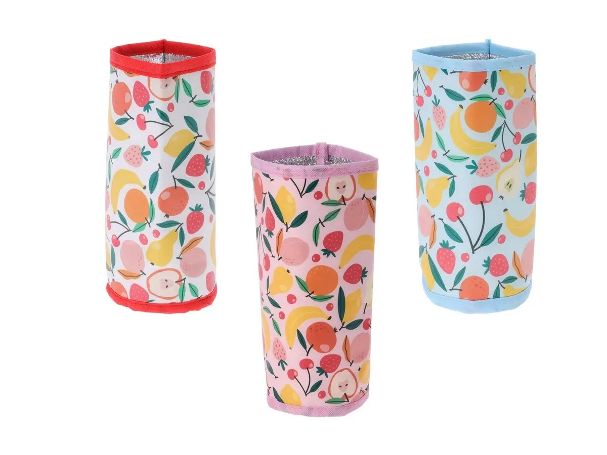 СУМКА ИЗОТЕРМИЧЕСКАЯ текстильная для бутылки 10*22 см (арт. 170486610, код 447249)