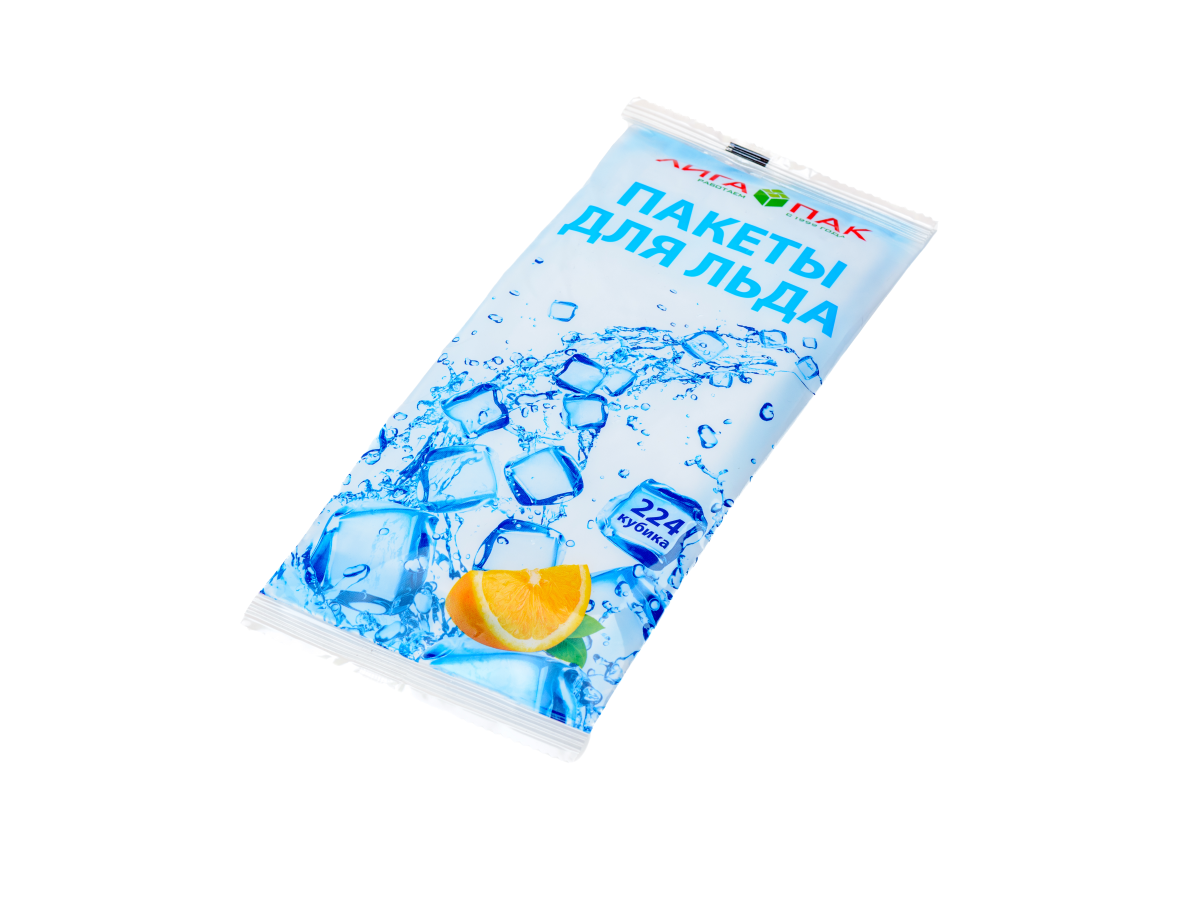 ПАКЕТЫ ДЛЯ ЛЬДА полиэтиленовые "Эко" 8 шт/224 кубика (арт. 4415698, код 156982)