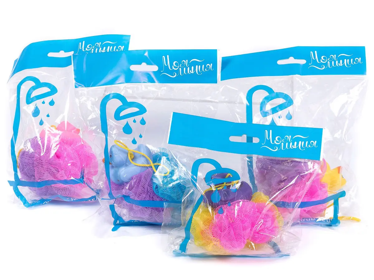 МОЧАЛКА пластмассовая детская 10 см (арт. BB101682, код 005026)