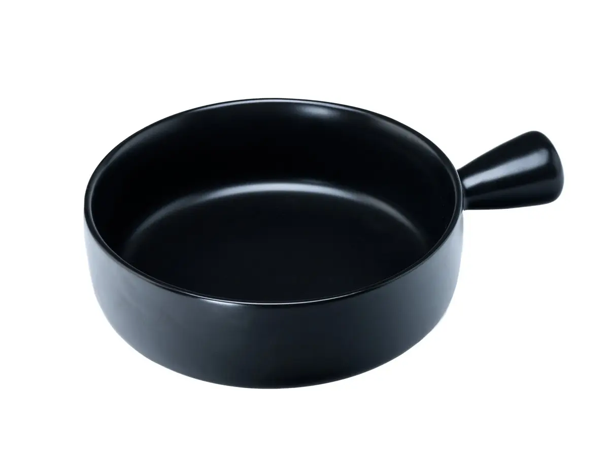 ФОРМА ДЛЯ ЗАПЕКАНИЯ керамическая с ручкой 20,5 см (арт. Z11134-M.black, код 266104)