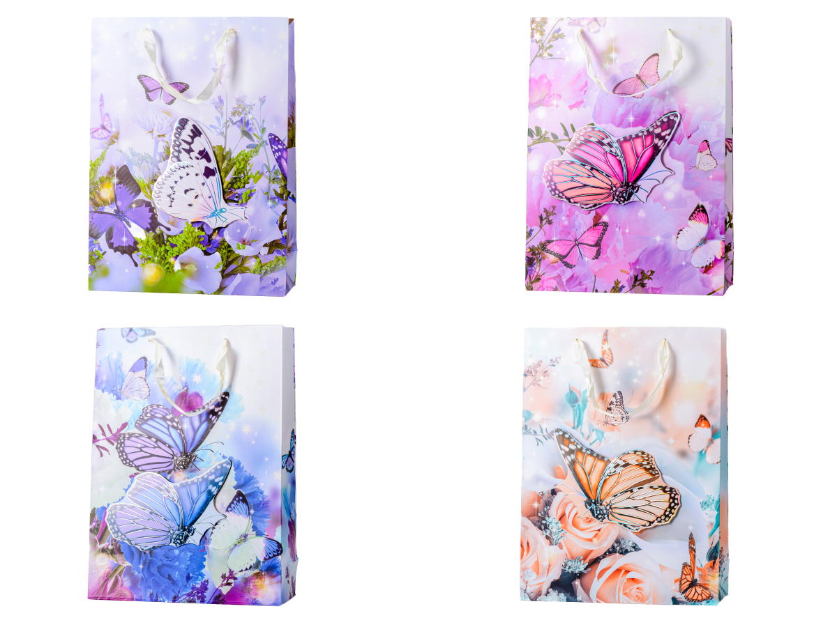 ПАКЕТ ДЛЯ ПОДАРКА бумажный 30*41*11 см (арт. LPD1595, код286676)