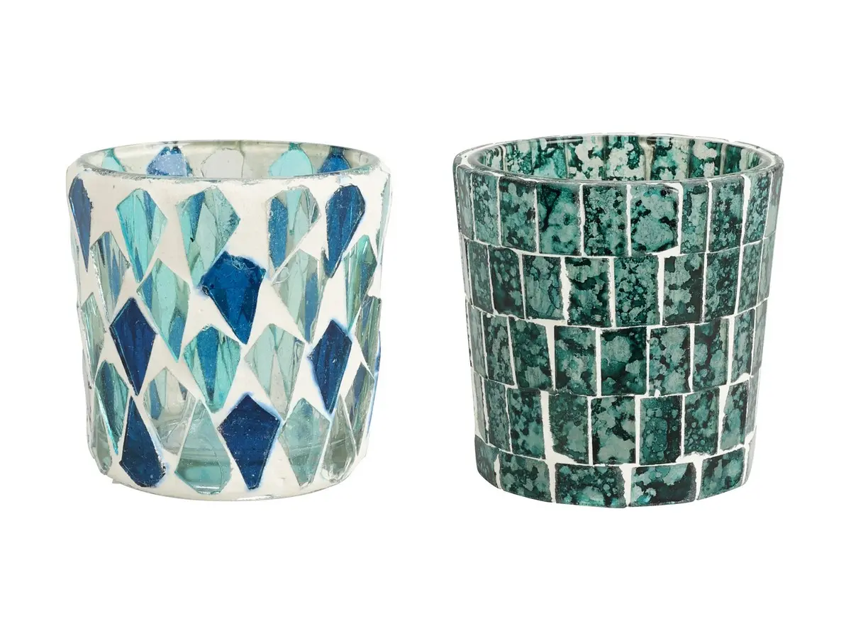 ПОДСВЕЧНИК стеклянный 6*6 см (код 992589)