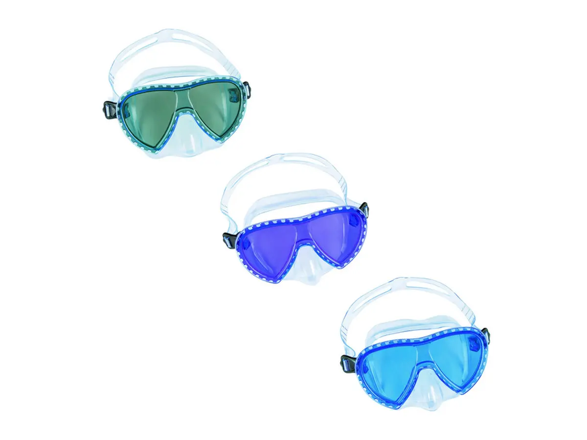 МАСКА ДЛЯ ПОДВОДНОГО ПЛАВАНИЯ пластмассовая (арт. 22058)