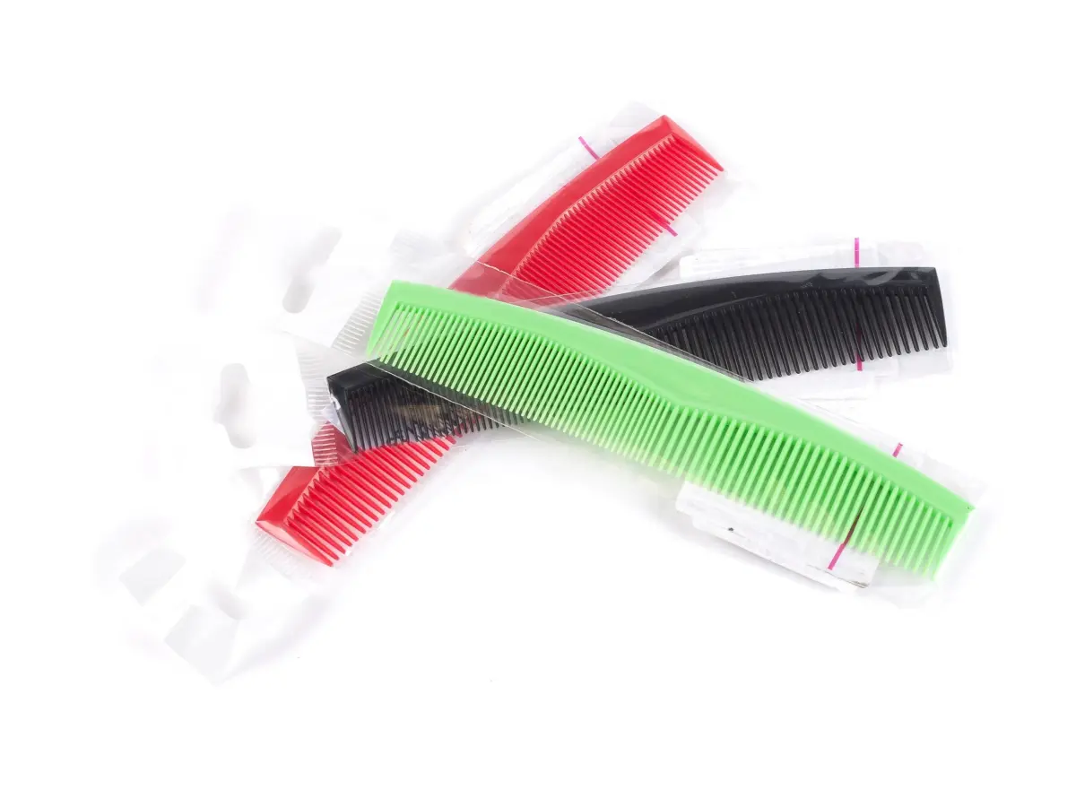 РАСЧЕСКА пластмассовая "Прима 2" 15 см (арт. С503, код 783046)