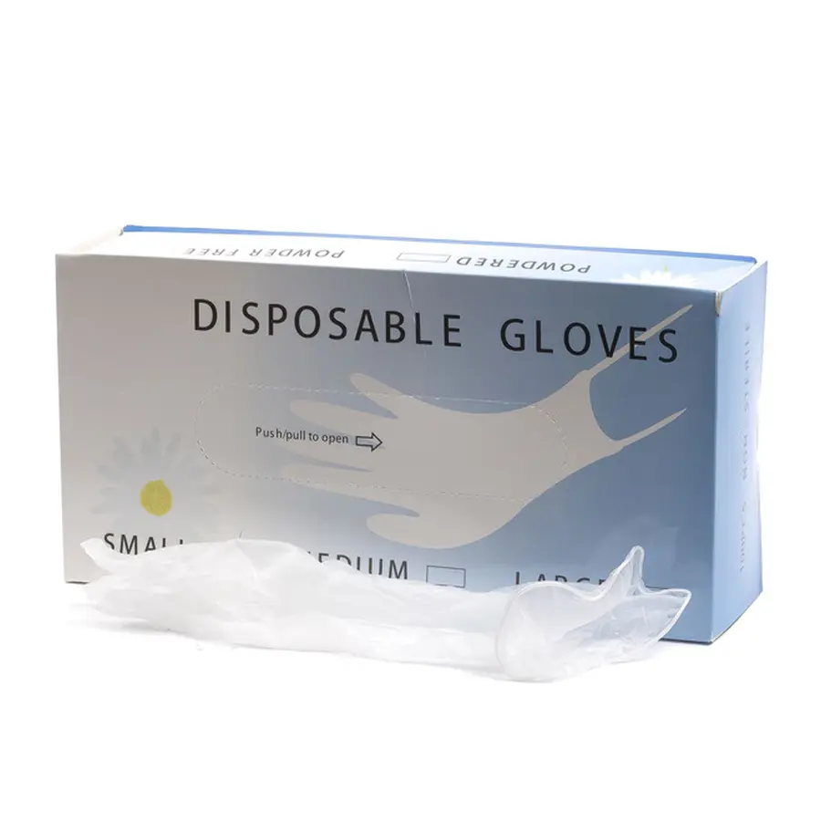 НАБОР ПЕРЧАТОК поливинилхлорид размер L 100 шт. (арт. BB101762, код 217441)
