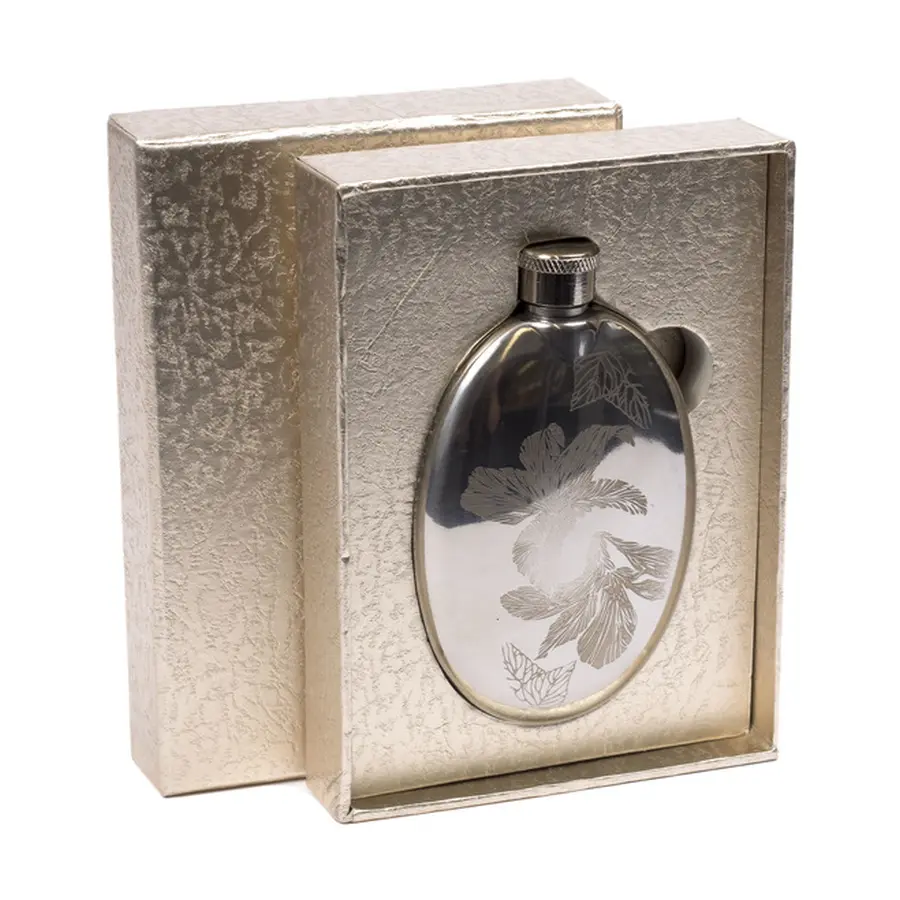 ФЛЯЖКА металлическая 120 мл (арт. SU14011, код 208456)