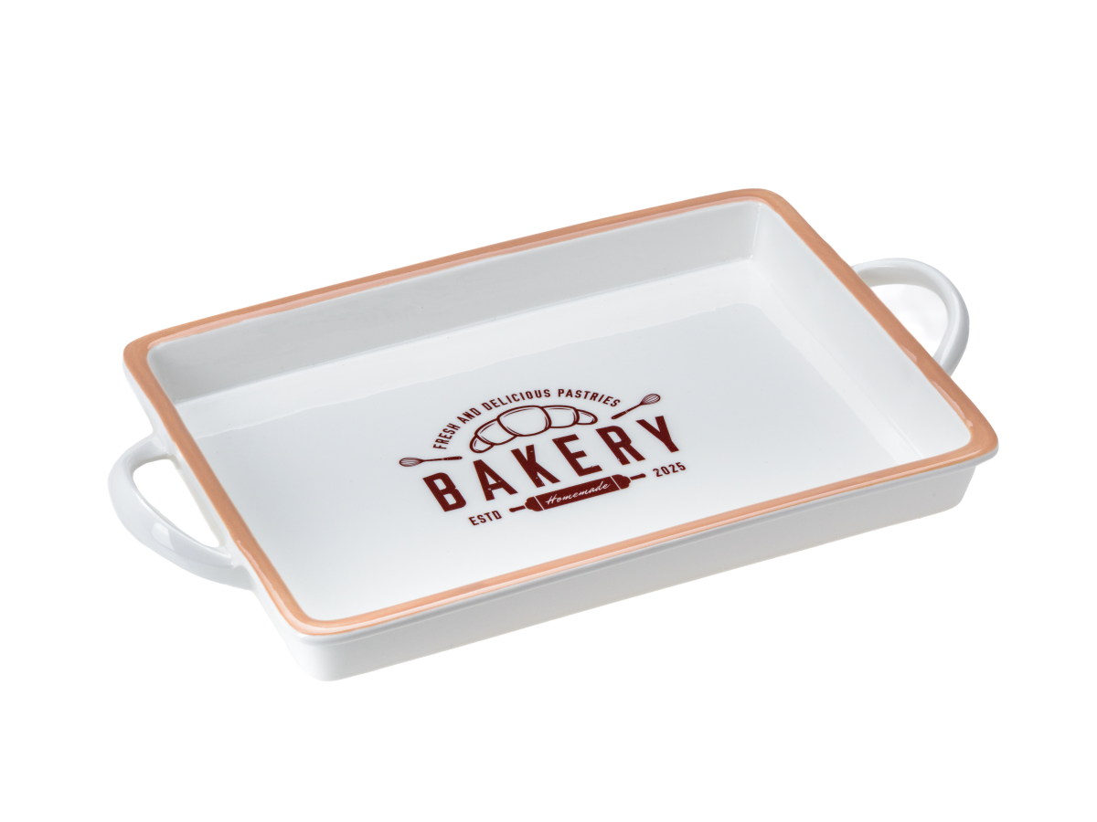 ФОРМА ДЛЯ ВЫПЕКАНИЯ фарфоровая "Bakery" 35,7*20,2*4 см (арт. CHP11405-K14, код 278688)