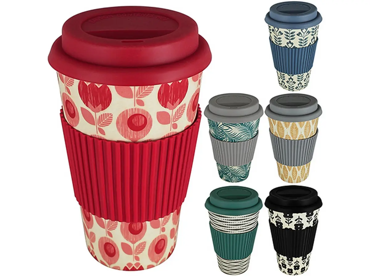 ТЕРМОСТАКАН из бамбукового волокна 425 мл (код 624823)