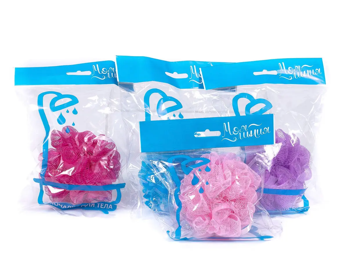 МОЧАЛКА пластмассовая "Шар" 10 см (арт. BB101676, код 000021)