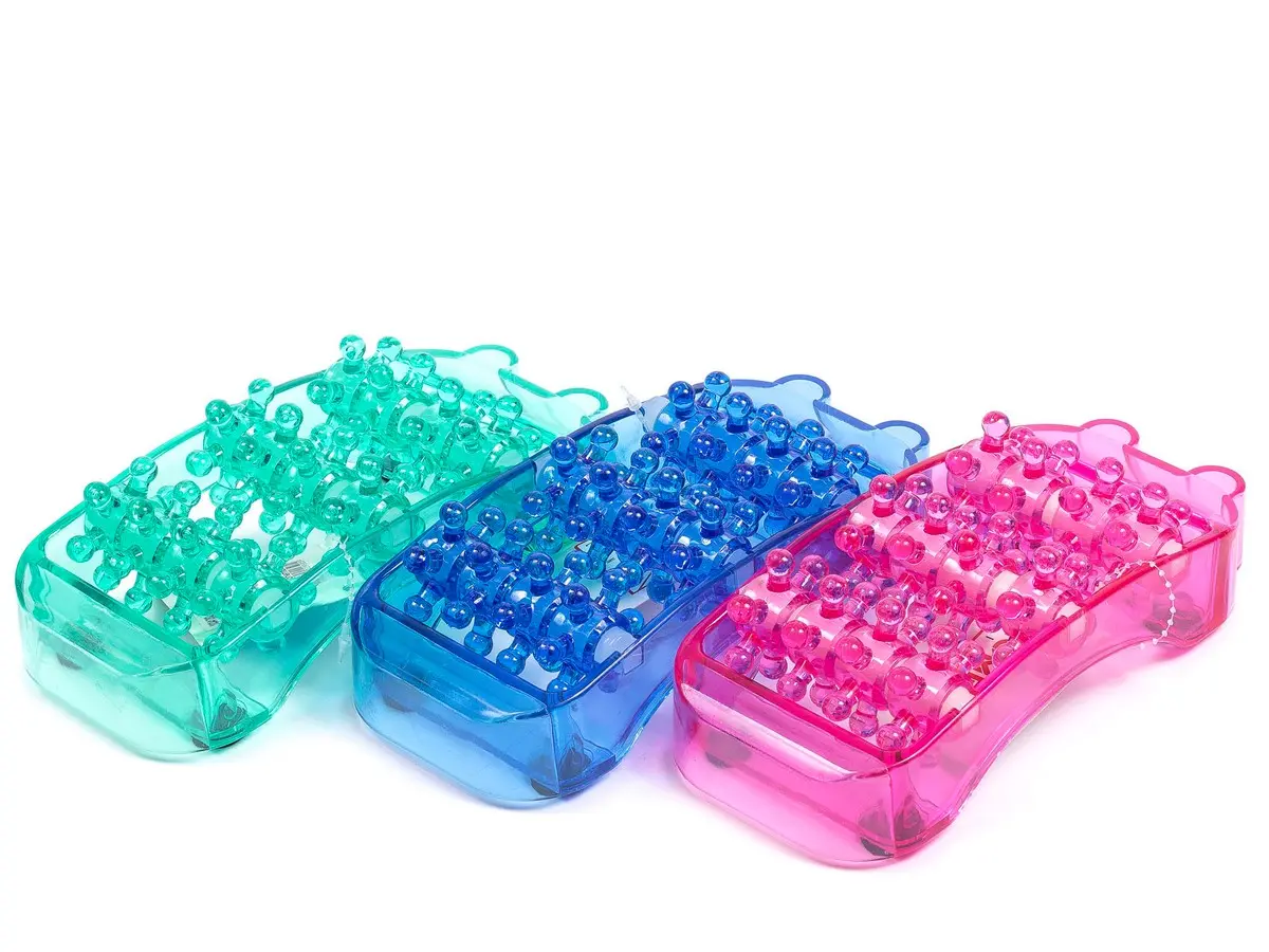 МАССАЖЕР пластмассовый для ног 18,5*8*6,5 см (арт. 10341202, код 229505)