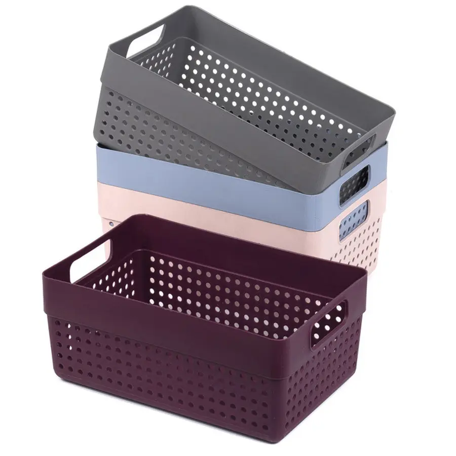 КОРЗИНА пластмассовая "Terra" 23,5*15,5*10 см (арт. BG-640, код 096407)