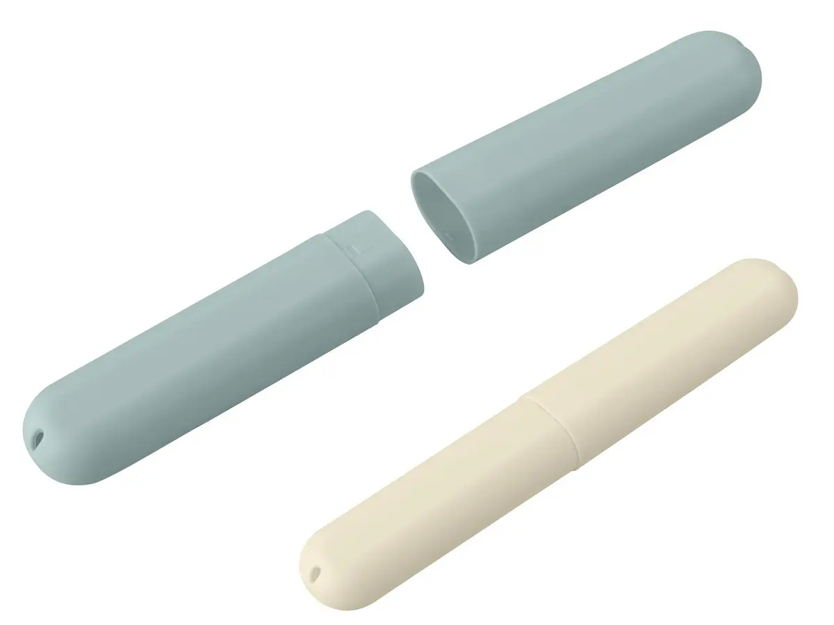 ФУТЛЯР ДЛЯ ЗУБНОЙ ЩЕТКИ пластмассовый 19,5*2,8*2,1 см (арт. 4332170, код 198503)