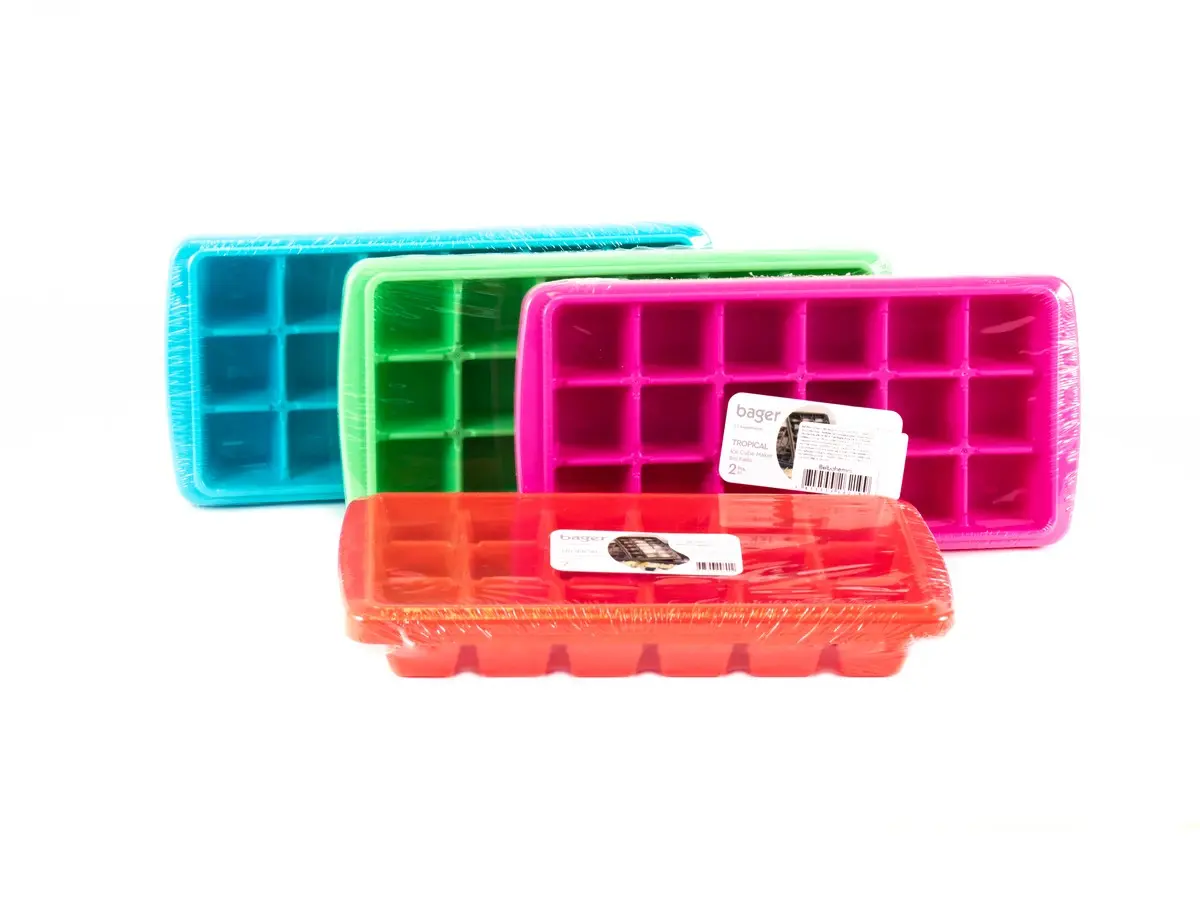 НАБОР ФОРМ ДЛЯ ЛЬДА пластмассовых 2 шт. (арт. BG-690, код 262199)