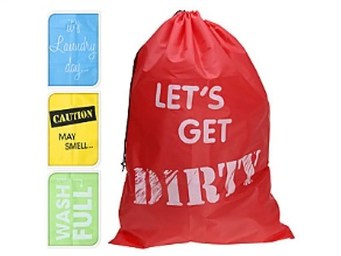 МЕШОК ДЛЯ БЕЛЬЯ текстильный 50*70 см (арт. CY5650950, код 907431)