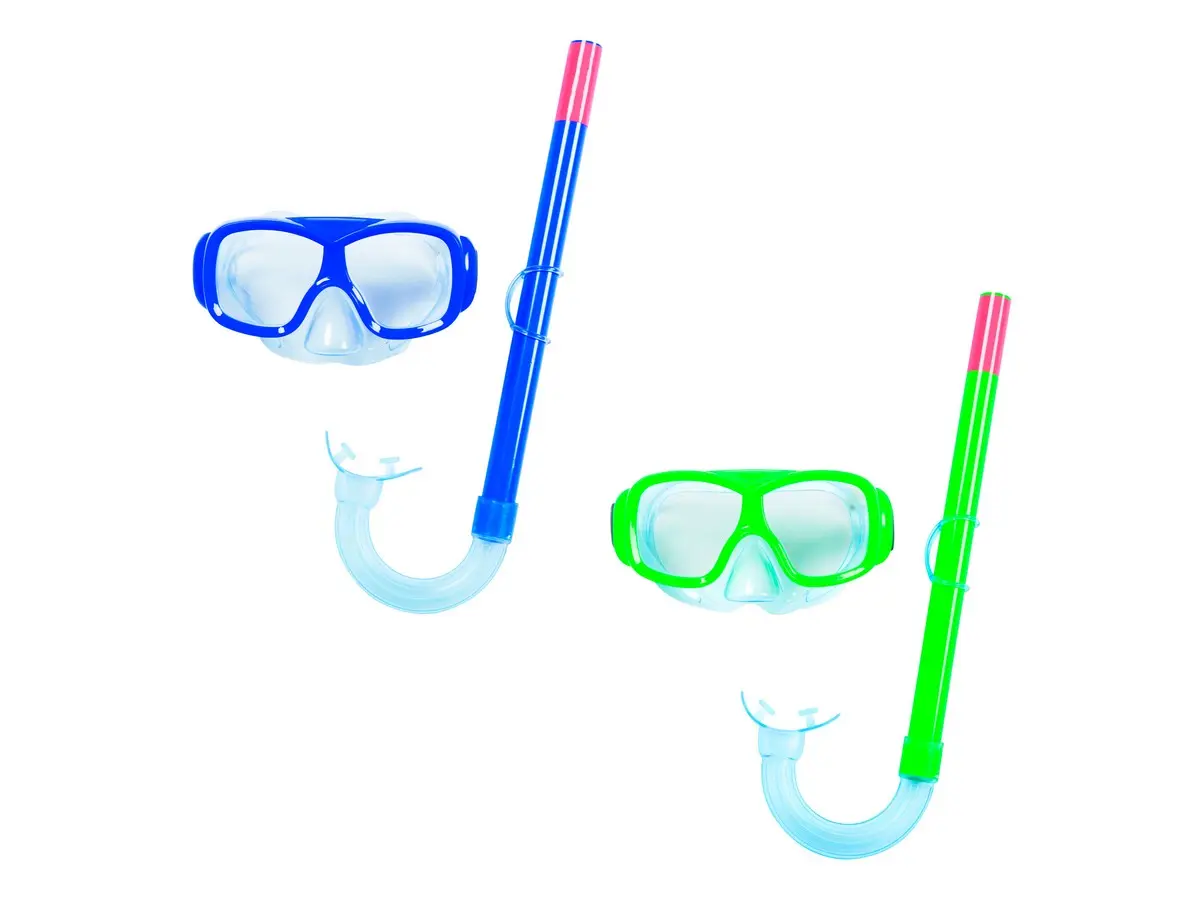 НАБОР ДЛЯ ПОДВОДНОГО ПЛАВАНИЯ пластмассовый детский "Essential Freestyle" : маска + трубка (арт. 24035, код 330890)