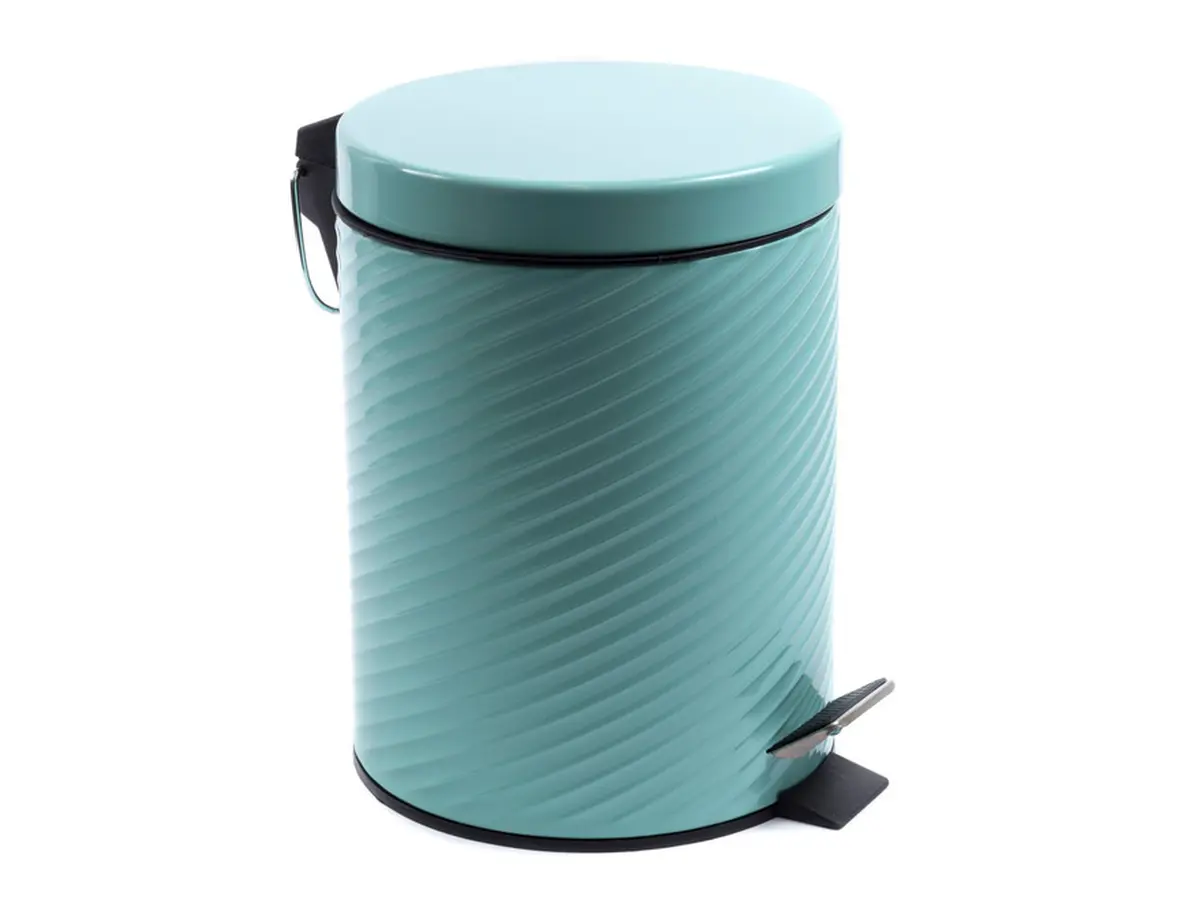 ВЕДРО ДЛЯ МУСОРА металлическое с педалью 5 л (арт. 961563BE, код 187560)