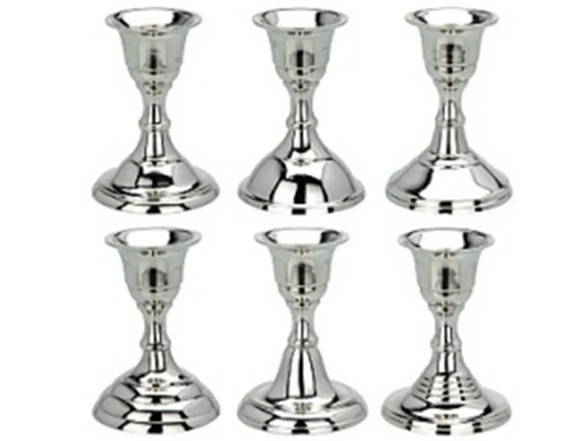 ПОДСВЕЧНИК металлический 8,5 см (код 902321)