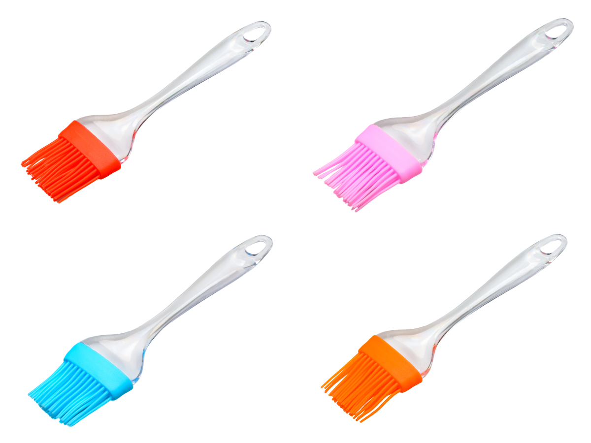 КИСТЬ КУЛИНАРНАЯ силиконовая с пластмассовой ручкой 20 см (арт. 27503700, код 216666)