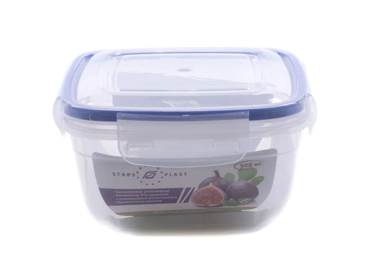 КОНТЕЙНЕР ДЛЯ ПРОДУКТОВ пластмассовый герметичный 900 мл (арт. 94059, код 940595)