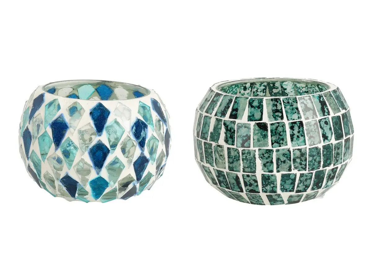 ПОДСВЕЧНИК стеклянный 9*6 см (код 992619)