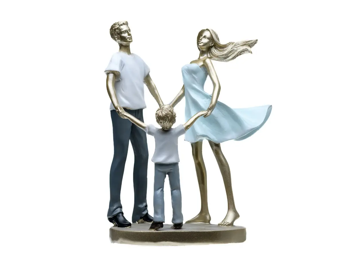 СТАТУЭТКА полистоун "Семейный хоровод" 18,5*12*24,5 см (арт. 27806029, код 267354)