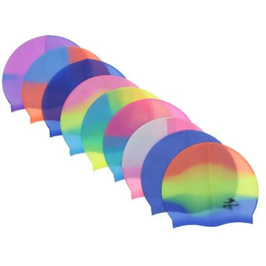 ШАПОЧКА ДЛЯ ПЛАВАНИЯ силиконовая 22*19 см (арт. 10478966, код 330008)