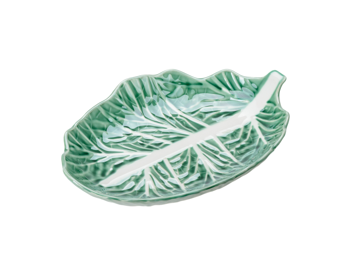 БЛЮДО керамическое "Cabbage" 28,3*19,8*5 см (арт. A133830-548, код 281015)