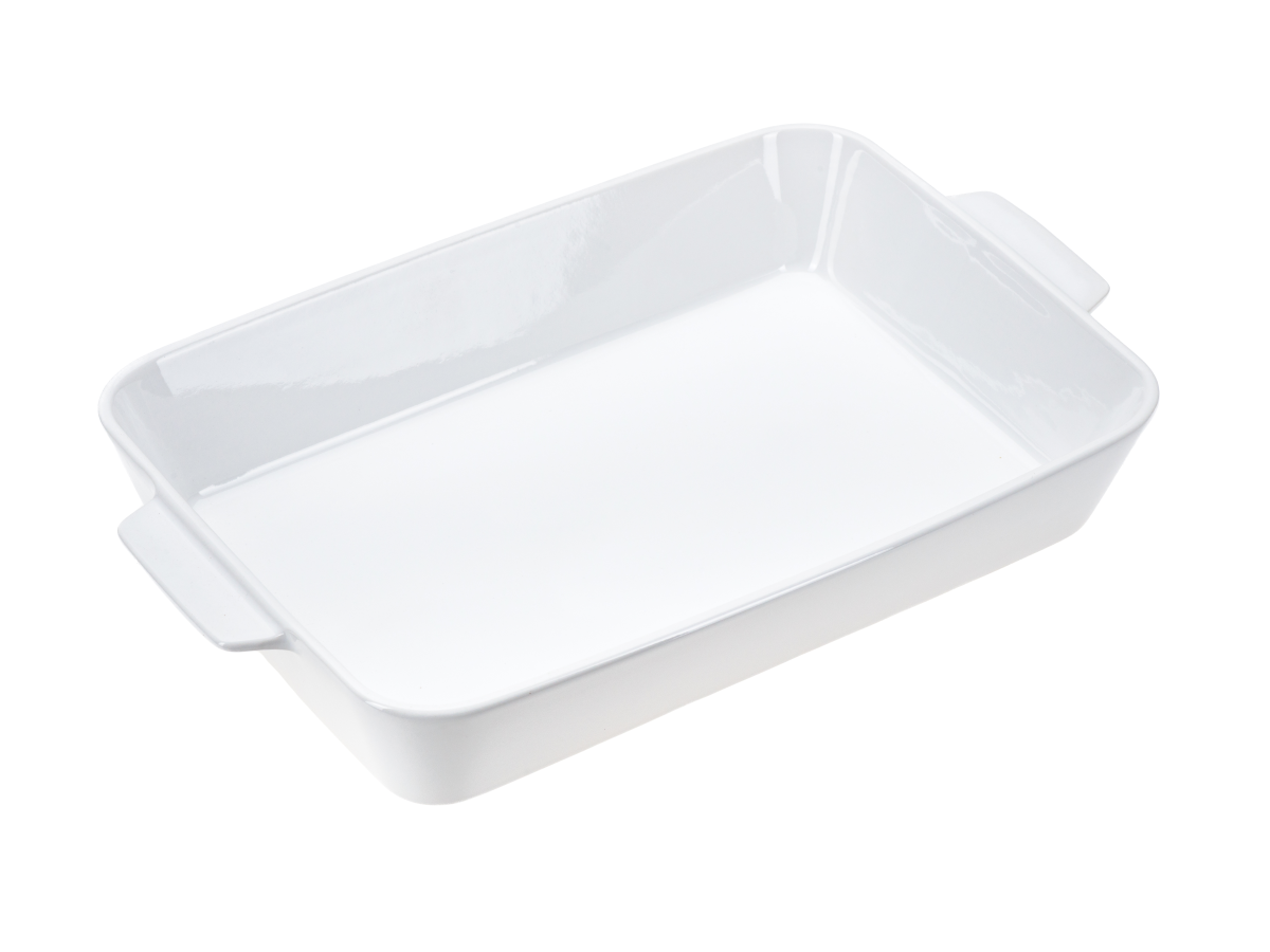 БЛЮДО ДЛЯ ЗАПЕКАНИЯ керамическое 33,5*20,5*5,5 см (арт. S11055-white, код 286584)