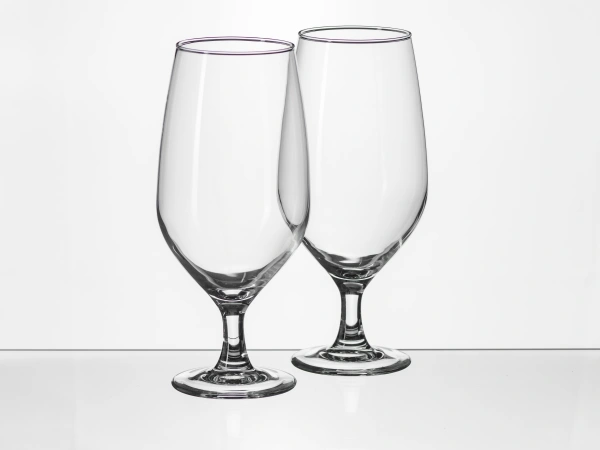 НАБОР БОКАЛОВ ДЛЯ ПИВА стеклянных "Celeste" 2 шт. 580 мл/19,5 см (арт. P3249, код 032334)