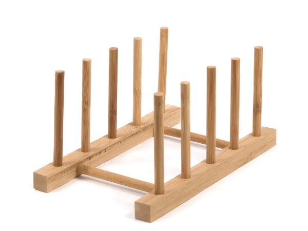 ПОДСТАВКА ДЛЯ РАЗДЕЛОЧНЫХ ДОСОК И КРЫШЕК бамбуковая 22*10 см на 4 шт. (арт. 27109480, код 219322)