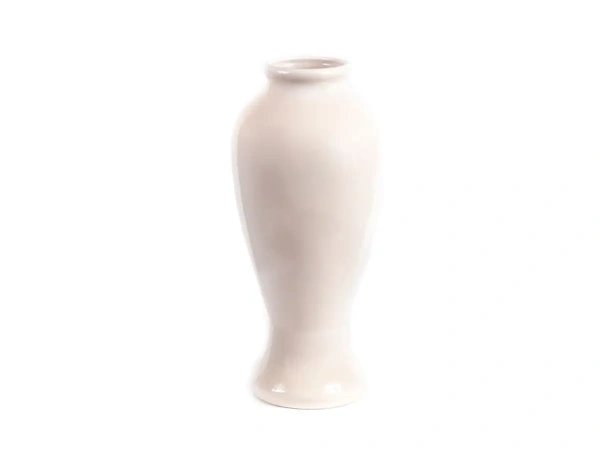 ВАЗА керамическая "Нежность" 14*33 см белая (арт. 4304, код 016831)