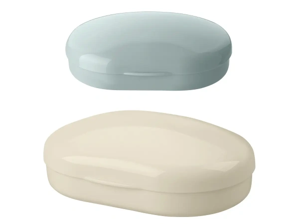 МЫЛЬНИЦА пластмассовая "Дорожная" 8,2*11,6*4,3 см (арт. 4332169, код 198497)