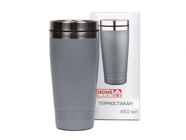 ТЕРМОСТАКАН металлический 450 мл (арт. O2-450, код 237029)