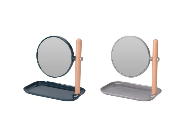 ЗЕРКАЛО стеклянное на подставке 15,5*22 см (код 210157)