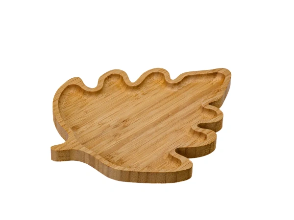 БЛЮДО деревянное (бамбук) 24,5*20*1,5 см (арт. PS23924B, код 272815)