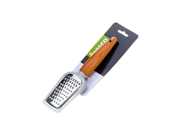 ТЕРКА металлическая с деревянной ручкой 21 см (арт. 982045, код 284474)