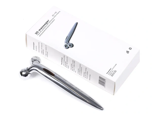 МАССАЖЕР пластмассовый роликовый 14,5*5 см (арт. FI12023, код 181032)