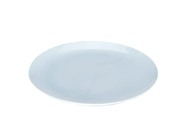 ТАРЕЛКА МЕЛКАЯ стеклокерамическая "Diwali White Marble" 25 см (арт. Q8840, код 253197)