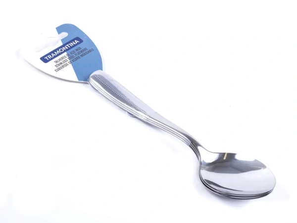 НАБОР ЛОЖЕК ДЕСЕРТНЫХ металлических "Amazonas" 3 шт. 17,7 см (арт. 66960045, код 095553)