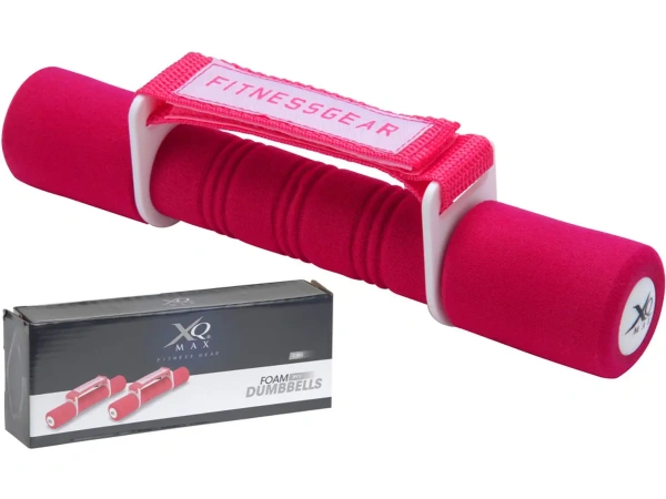 ГАНТЕЛИ ДЛЯ ФИТНЕСА с фиксатором 2*0,5 кг (код 400656)