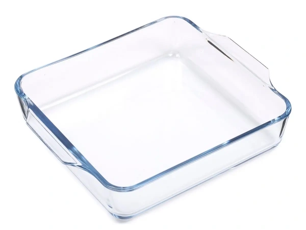 БЛЮДО стеклянное квадратное 24*20*5 см/1,5 л (арт. LHP-FP-1.5L, код 223176)