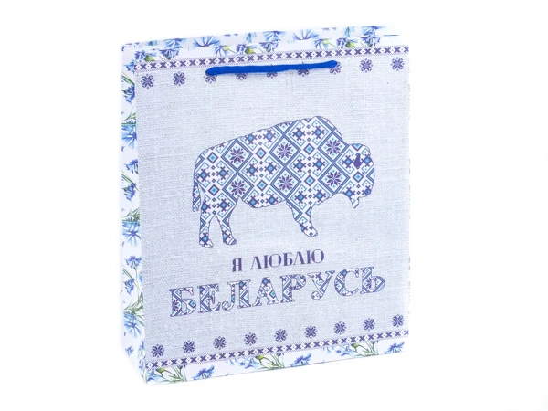 ПАКЕТ ДЛЯ ПОДАРКОВ бумажный "Зубр", 18*23*8 см (арт. 25553949, код 160778)