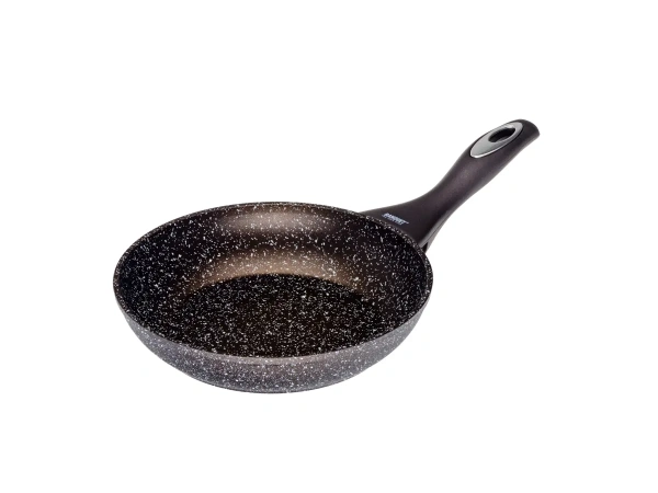 СКОВОРОДА алюминиевая антипригарная с гранитной крошкой "Premium Granite Dark Brown" 20 см (арт. 40055120, код 485880)