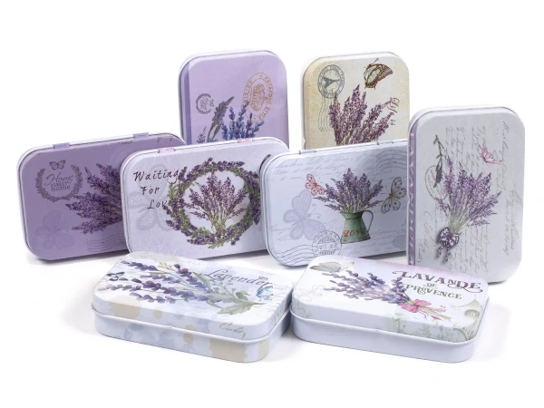 БАНКА металлическая 9,8*6,3*2 см (арт. KN16003, код 222452)