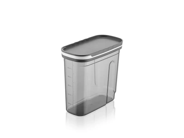 КОНТЕЙНЕР ДЛЯ СЫПУЧИХ ПРОДУКТОВ пластмассовый "Exclusive" 1,8 л/18*7*18 см (арт. BSF-00849, код 008496)