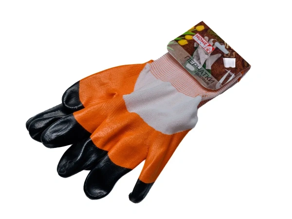 ПЕРЧАТКИ текстильные для садовых работ 1 пара в упаковке размер 9 (арт. 24609615, код 270330)