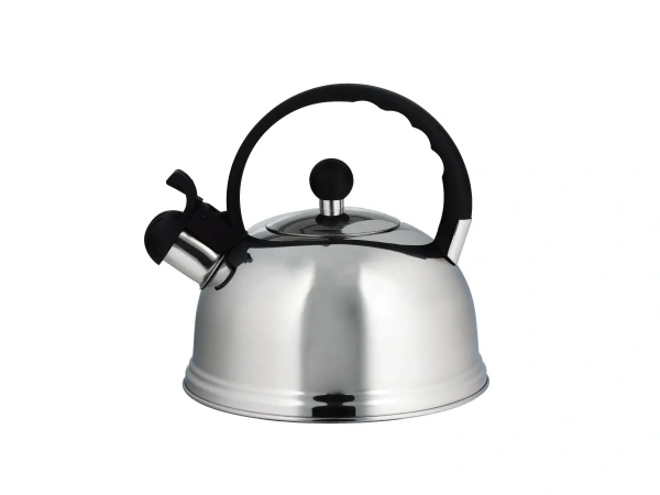 ЧАЙНИК металлический со свистком и пластмассовой ручкой 3 л (арт. GS-04063, код 166923)