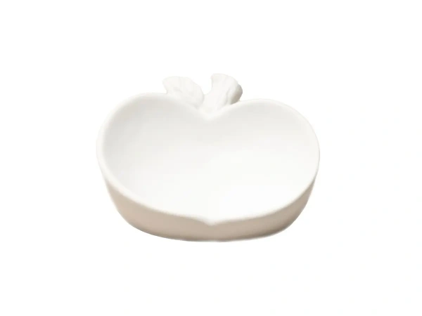 ПОДСТАВКА фарфоровая "Яблоко" 16,5*16,2*9,8 см (арт. 22223-1MW, код 254835)