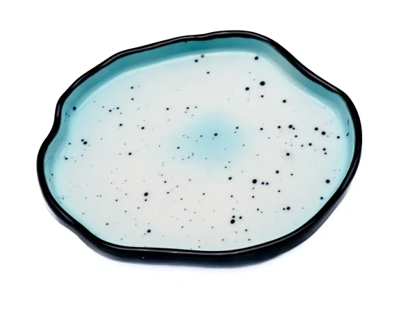 ТАРЕЛКА ДЕСЕРТНАЯ керамическая "Синяя" 17 см (арт. 29221962, код 253289)